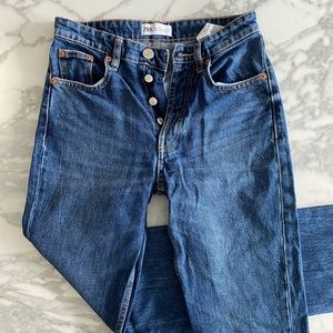 Zara Straight Leg Jeans
